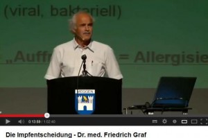 Die Impfentscheidung von Dr. med. Friedrich Graf