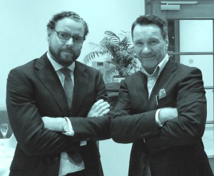 v.l. Rechtsanwalt für Medizin- und Arzneimittelrecht Dr. jur. Frank Breitkreutz und Ralf Kollinger