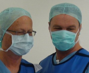 Prof. Dr. Aigner und Ralf Kollinger